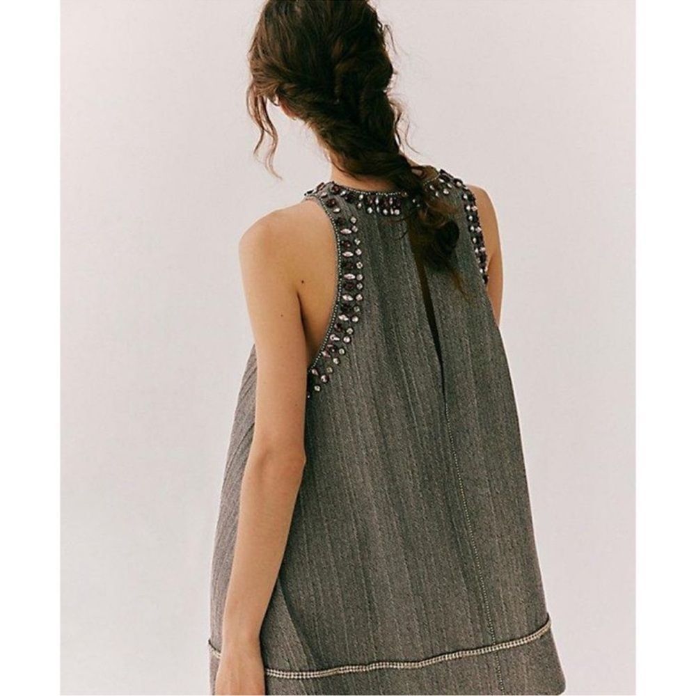 Free People "You're A Gem Mini Dress" - Picture 5 of 14